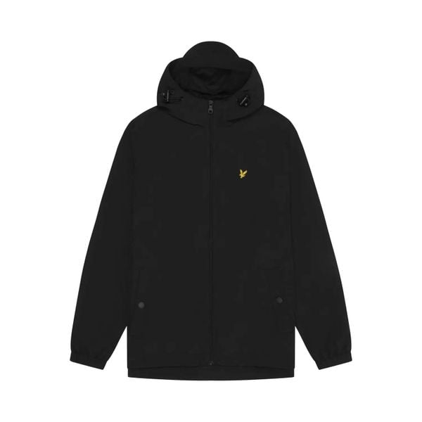 Kurtka z kapturem Lyle & Scott. Czarne kurtki męskie LYLE AND SCOTT, m, bez wzorów, z nylonu, z kapturem. Za 466.75 zł.