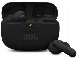 Słuchawki JBL Wave Beam 2 czarne (JBLWBEAM2BLK). Czarne słuchawki bezprzewodowe JBL. Za 292.08 zł.