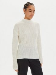 Hugo Sweter 50529354 Écru Relaxed Fit. Swetry nierozpinane damskie Hugo, xl, bez wzorów, z wełny, bez kołnierzyka, bez ramiączek. Za 429.99 zł.