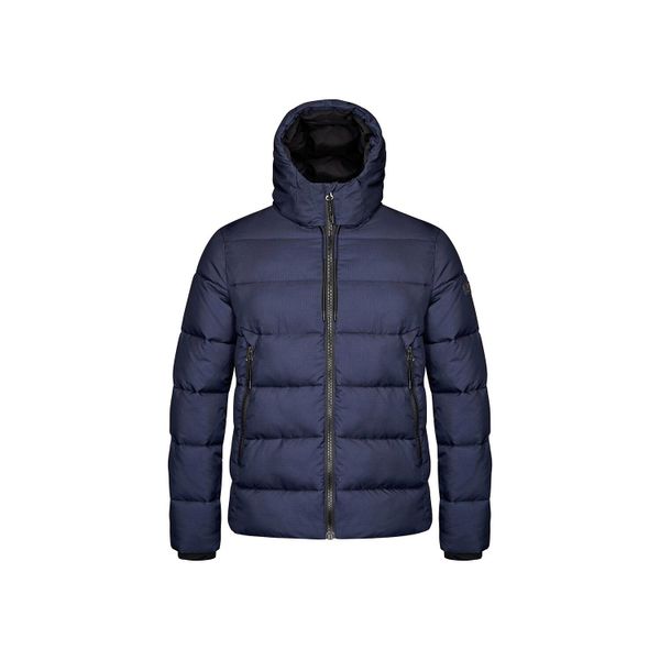 Kurtka męska LUMBERJACK LAMB HOODIE PADDED JACKET. Niebieskie kurtki męskie Lumberjack, m, bez wzorów, bez kaptura. Za 529.99 zł.