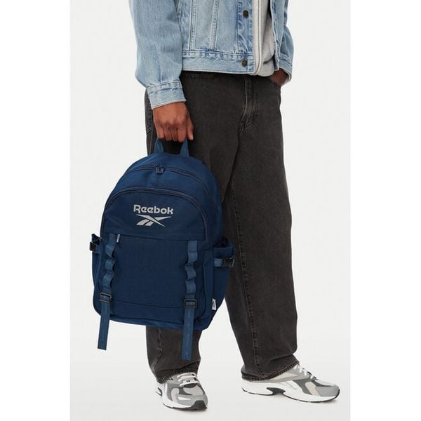 Plecak Reebok. Niebieskie plecaki damskie Reebok, bez wzorów. Za 159.99 zł.