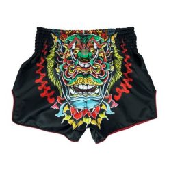 Fairtex Spodenki Muay Thai BS1912 Kabuki. Czarne szorty damskie FAIRTEX, bez wzorów, sportowe. W wyprzedaży za 223.20 zł.
