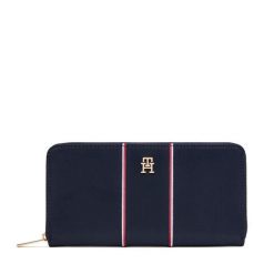Portfel Tommy Hilfiger. Niebieskie portfele damskie Tommy Hilfiger, z nylonu. Za 239.99 zł.
