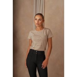 T-shirt damski z motywem koni JD ATTACK Yin Yang. Brązowe t-shirty damskie JD ATTACK, bez wzorów, sportowe, bez kołnierzyka, bez ramiączek. Za 129.00 zł.