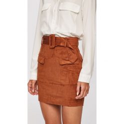Tally Weijl - Spódnica. Czarne spódnice damskie TALLY WEIJL, na co dzień, l, bez wzorów, z elastanu, mini, proste. W wyprzedaży za 79.90 zł.