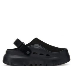 Klapki Ugg. Czarne klapki męskie UGG, bez wzorów, bez zapięcia. Za 529.99 zł.