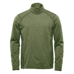 Męska Bluza Treeline Performance Quarter Zip. Zielone bluzy męskie STORMTECH, m, bez wzorów, bez ramiączek, bez kaptura. Za 265.99 zł.