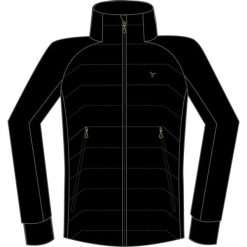 Kurtka narciarska Silvini Grado. Czarne kurtki sportowe męskie Silvini, bez wzorów, bez kaptura, rowerowe. Za 429.00 zł.