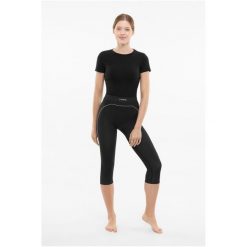 Bielizna damska VIKING Etna 2.0 Lady Pants 3/4 Bamboo. Czarna bielizna sportowa damska Viking, bez wzorów. Za 99.90 zł.