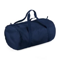 Składana torba podróżna Bag Base. Niebieskie torby podróżne damskie BAGBASE, bez wzorów, z materiału, duże. Za 52.70 zł.