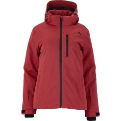 Kurtka narciarska damska Whistler Jada W-PRO 15000. Czerwone kurtki sportowe damskie Whistler, na zimę, bez wzorów, bez ramiączek, bez kaptura, narciarskie. Za 589.99 zł.