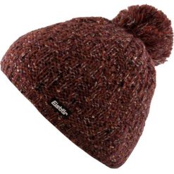 Elegancka zimowa czapka Eisbär WMS Tilla Pompon Czerwona dla Pań. Czerwone czapki damskie Eisbar, na zimę, bez wzorów, z polaru, eleganckie. Za 164.99 zł.
