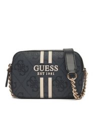 Guess Torebka HWOS96 72140 Czarny. Czarne torebki do ręki damskie Guess, z aplikacjami, ze skóry, bez dodatków. Za 289.99 zł.