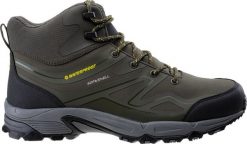 Buty trekkingowe męskie Hi-Tec Hendon Mid oliwkowe r. 46. Zielone trekkingi męskie Hi-tec, bez zapięcia. Za 262.99 zł.