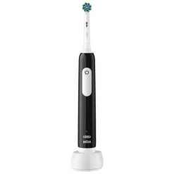 Szczoteczka rotacyjna Oral-B Pro 1 Black. Czarne szczoteczki elektryczne Oral-B. Za 149.90 zł.