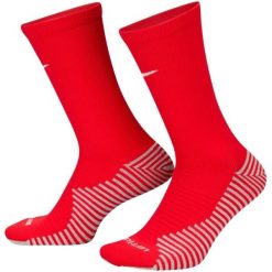 Skarpety Męskie Strike FZ8485 DriFIT. Czerwone skarpety męskie Nike, bez wzorów. Za 76.99 zł.