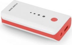 Powerbank Esperanza Electron 5200mAh Biało-czerwony. Białe powerbanki Esperanza. Za 25.56 zł.