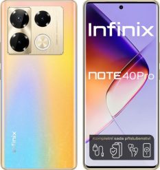 Smartfon Infinix Note 40 Pro 12/256GB Złoty (X6851GD). Żółte smartfony Infinix. Za 1,206.97 zł.