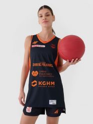 4F Koszulka meczowa replika wyjazdowa z sezonu 2024/25 damska 4F x MKS Polkowice - multikolor XXL. Koszulki sportowe damskie 4F, l, bez wzorów, z dzianiny, bez ramiączek, na fitness i siłownię. Za 199.99 zł.