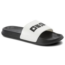 Białe Klapki Big Star Męskie Wodoodporne Buty. Białe klapki męskie BIG STAR, bez wzorów, bez zapięcia. Za 79.99 zł.