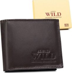 Always Wild Cienki portfel męski ze skóry naturalnej Always Wild NoSize. Portfele męskie Always Wild, bez wzorów, ze skóry. Za 76.54 zł.