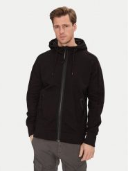 C.P. Company Bluza 18CMSS028A005086W Czarny Regular Fit. Czarne bluzy męskie C.P. Company, m, bez wzorów, z bawełny, bez ramiączek, bez kaptura. Za 1,019.00 zł.