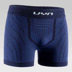 Bokserki termoaktywne męskie UYN Motyon 2.0 UW Boxer. Brązowe bokserki męskie UYN, bez wzorów. Za 119.99 zł.