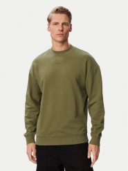 HUGO Bluza Dapocrew 50525892 Khaki Regular Fit. Brązowe bluzy męskie Hugo, m, bez wzorów, z bawełny, bez ramiączek, bez kaptura. Za 399.99 zł.
