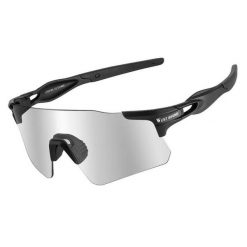 Okulary przeciwsłoneczne sportowe fotochromowe, przeciwwiatrowe i antyfogowe. Czarne okulary przeciwsłoneczne damskie WEST BIKING. Za 168.20 zł.