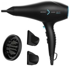 Suszarka Cecotec Bamba IoniCare 5350 PowerShine Ice Czarna 2600W. Czarne suszarki do włosów Cecotec. Za 165.57 zł.