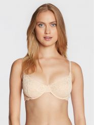 Dorina Biustonosz z fiszbiną Rosa D001682LA084 Beżowy. Brązowe biustonosze Dorina, bez wzorów, z syntetyku. Za 49.99 zł.