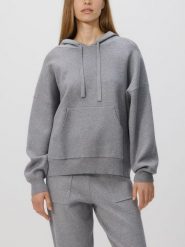 Sweter z wiskozą - szary. Szare swetry nierozpinane damskie Reserved, l, bez wzorów, z dzianiny, bez kołnierzyka, bez ramiączek. Za 139.99 zł.