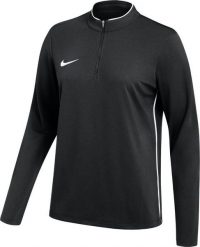 Nike Bluza damska Nike Dri-Fit Park 26 Drill Top czarna IB7540 010 XS. Czarne bluzy damskie Nike, xs, bez wzorów, bez ramiączek, bez kaptura. Za 128.51 zł.