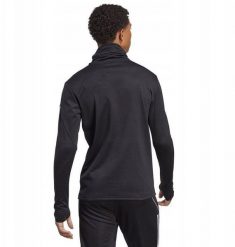 Bluza piłkarska adidas TIRO 23 Warm Top XL czarny. Czarne bluzy męskie Adidas, m, bez wzorów, bez ramiączek, bez kaptura. Za 145.23 zł.