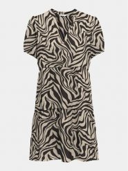 ONLY Sukienka letnia Nova 15222215 Czarny Regular Fit. Czarne sukienki damskie ONLY, na lato, xs, bez wzorów, z wiskozy, bez kołnierzyka, bez ramiączek. Za 79.99 zł.