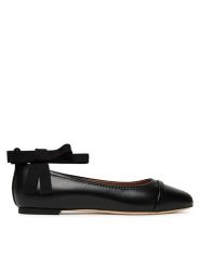 MALONE SOULIERS Baleriny Sabina 5-4 Czarny. Czarne balerinki damskie MALONE SOULIERS, bez wzorów, ze skóry, bez obcasa, bez zapięcia. W wyprzedaży za 2,029.00 zł.