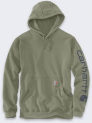 Bluza Carhartt Iconic K288 Logo Dusty Olive. Zielone bluzy męskie Sachs, m, bez wzorów, bez ramiączek, bez kaptura. Za 258.74 zł.