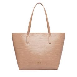 Torebka Nine West. Brązowe shopperki damskie Nine West, bez wzorów, bez dodatków. Za 279.99 zł.