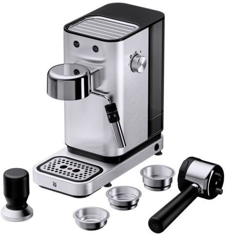 Ekspres ciśnieniowy WMF Ekspres kolbowy srebrny Lumero. Szare ekspresy ciśnieniowe WMF. Za 1,494.00 zł.