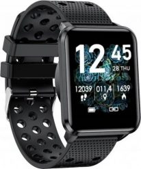 Smartwatch Bemi KIX-M Czarny. Czarne zegarki smartwatch BEMI, bez wzorów. Za 204.92 zł.