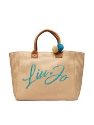 Liu Jo Torebka VA6200 A0007 Beżowy. Brązowe shopperki damskie Liu Jo, bez wzorów, z materiału, bez dodatków. Za 559.99 zł.