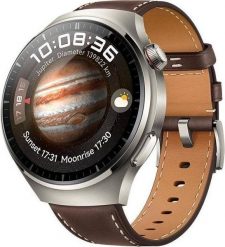 Smartwatch Huawei Watch 4 Pro Classic Brązowy (Medes-L19L). Brązowe zegarki smartwatch Huawei, bez wzorów. Za 1,622.99 zł.