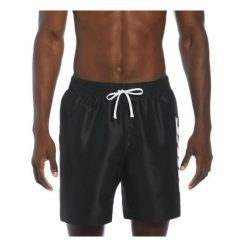 Szorty kąpielowe męskie Nike Big Block 7" Volley. Niebieskie kąpielówki męskie Nike, bez wzorów, sportowe. Za 219.99 zł.
