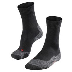 Skarpetki Falke TK2. Czarne skarpety męskie Falke, bez wzorów, z elastanu. Za 161.50 zł.