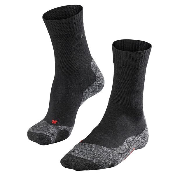 Skarpetki Falke TK2. Czarne skarpety męskie Falke, bez wzorów, z elastanu. Za 161.50 zł.