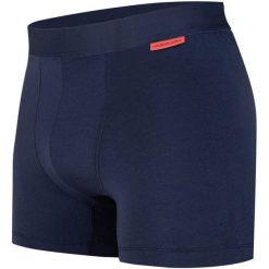 Bokserki męskie Undiemeister Mellowood S. Niebieskie bokserki męskie DEUTSCHER MEISTER, bez wzorów. Za 144.99 zł.