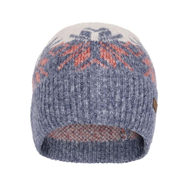 Damska Czapka Edur Beanie. Białe czapki damskie Trespass, na zimę, bez wzorów, z dzianiny. Za 47.99 zł.