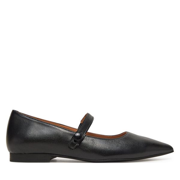 Półbuty Fly London. Czarne półbuty damskie Fly London, bez wzorów, bez obcasa, na płaskiej podeszwie, bez zapięcia. Za 363.99 zł.