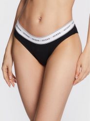 Guess Figi klasyczne Carrie O97E02 KBBU1 Czarny. Czarne majtki damskie Guess, z bawełny. Za 79.99 zł.