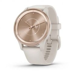Zegarek sportowy Garmin Vivomove Trend White. Białe zegarki sportowe Garmin, bez wzorów. Za 1,653.99 zł.